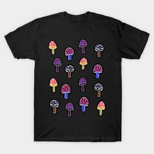 Mushrooms in Wonderland pt 3 T-Shirt